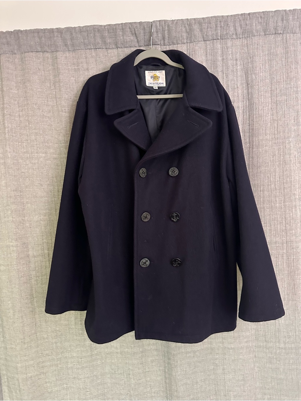 Vintage Men’s Navy Fine Outerwear